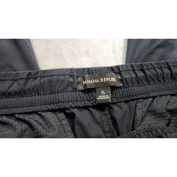 Banana Republic Men's Size XL Navy Blue Drawstring Jogger Trousers Athletic - Picture 3 of 7